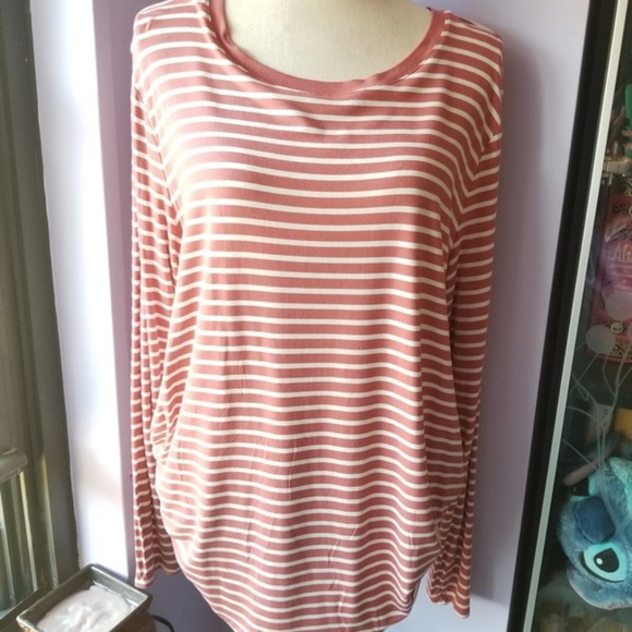 Old Navy Tops - NWT long sleeve striped shirt XXL